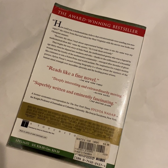 A Beautiful Mind Novel-Nasar - Picture 2 of 4
